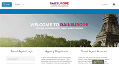 Desktop Screenshot of agent.raileurope.com